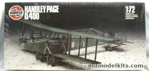 Airfix 1/72 Handley Page 0/400, 06007 plastic model kit